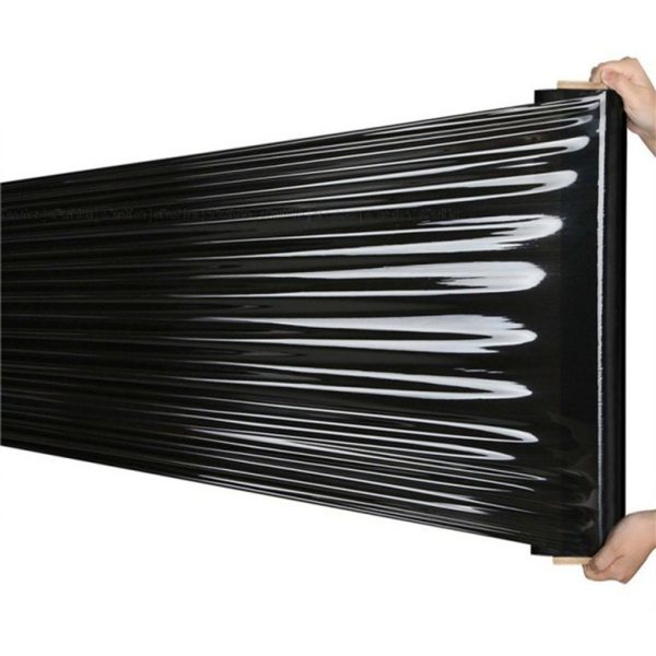 17 Mikron 50 CM x 200 Mt Siyah Streç Film Manuel (1 Koli 6 Adet)